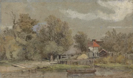 Champs de Battersea, peint pour Charles Matthews, Esq.