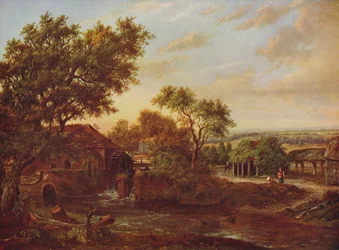 Le Moulin à eau, Carshalton, 1830, c. 1915