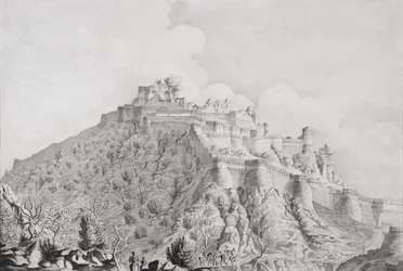 Citadelle de la forteresse de la colline de Komulmer