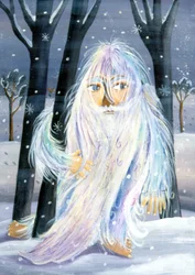 Yeti - Illustration de Patrizia La Porta, 2000