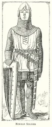 Soldat normand (lithographie)