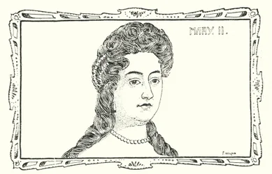 Queen Mary II (lithographie)