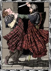Comyn poignardé par Bruce, 1902