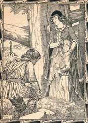 Margaret et le voleur, 1902