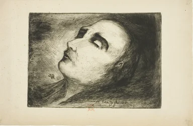 Vincent van Gogh sur son lit de mort