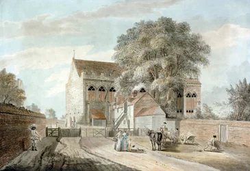 Vue du Grand Hall vers 1781