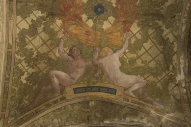 Décorations pour la voûte du péristyle au Petit Palais, entre 1909 et 1910