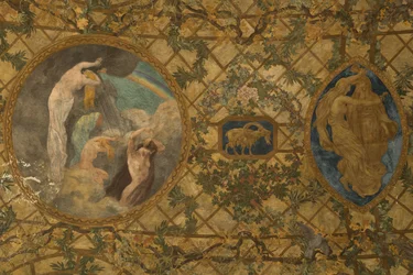 Mois du calendrier révolutionnaire : Pluviôse, entre 1909 et 1910 (décor architectural)