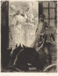 Le Triomphe mondain, vers 1886