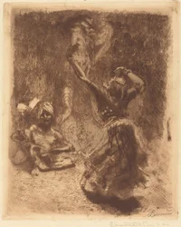 La Danseuse de Tanjore La bayadère de Tanjore, 1914