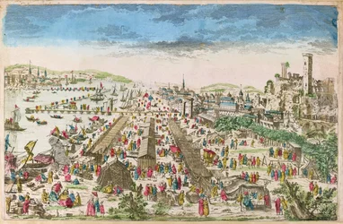 La Foire de Beaucaire et une vue de Tarascon
