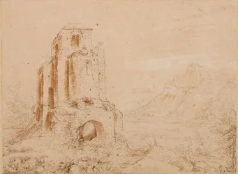 Paysage de ruines