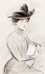 Une dame élégante