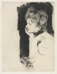 Tête de femme
