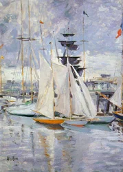 Le Port, Deauville, Normandie, 1912