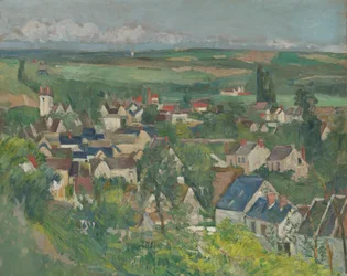 Auvers, vue panoramique