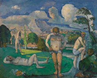 Baigneurs au repos
