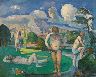 Baigneurs au repos