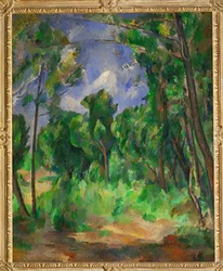 Clairiere - La clairière (peinture sur toile)