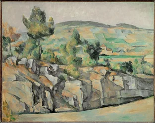 Colline en Provence (huile sur toile)