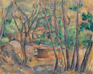 La Meule et citerne en sous-bois