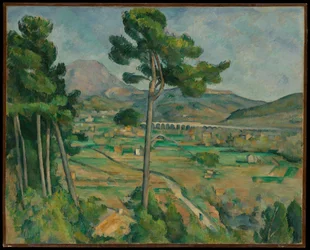 Mont Sainte-Victoire et le viaduc de la vallée de l