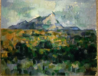Montagne Sainte Victoire (oil on canvas)
