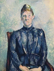 Portrait de Madame Cézanne, vers 1890
