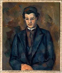 Portrait du peintre Alfred Hauge (peinture sur toile)