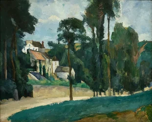 Route à Pontoise (Clos des Mathurins)