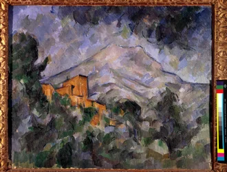 La Montagne Sainte-Victoire et le Château Noir