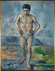 La grande baigneuse (peinture à l