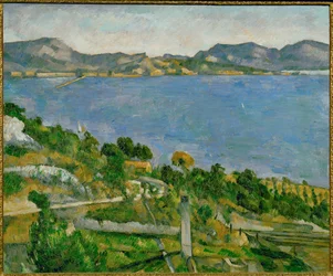 Vue du golfe de Marseille (huile sur toile)