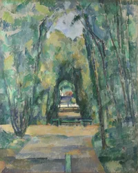Avenue à Chantilly, 1888