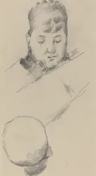 Buste de Madame Cézanne [verso]