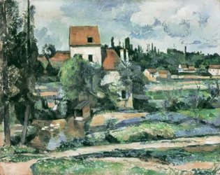 Le moulin à Couleuvre près de Pontoise