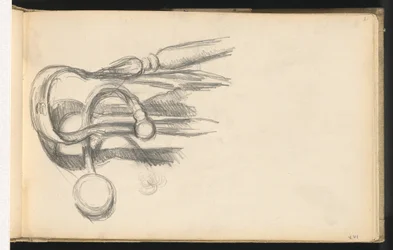 Pinces et tisonnier de cheminée