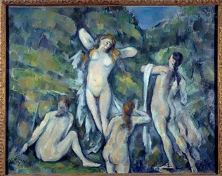 Quatre baigneurs