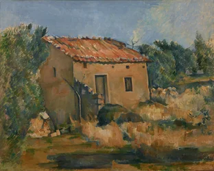 French: Maison dans la campagne aixoise Abandoned House near Aix-en-Provence