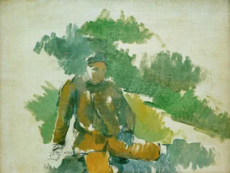 Garçon assis (Paul Cézanne fils?)