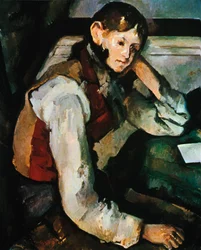 Le Garçon au gilet rouge, 1888-1890