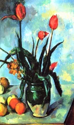 Vase de tulipes