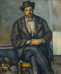 Paysanne assise, vers 1892-1896