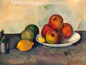 Nature morte avec pommes, vers 1890