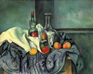 Nature morte, bouteille de menthe