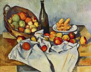 Le panier de pommes.
