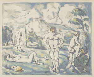 Les Baigneuses : Grande Planche, 1898