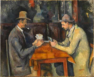 Les joueurs de cartes, vers 1892-1896