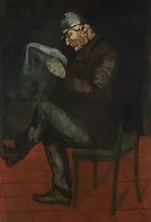 Le père du peintre, Louis-Auguste Cézanne, vers 1865