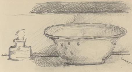 Bassin de lavage et flacon de parfum [recto], 1877-1881